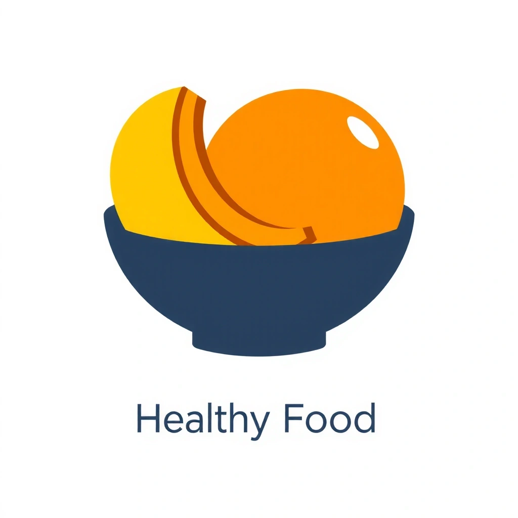 Iconiță stilizată reprezentând alimentație sănătoasă